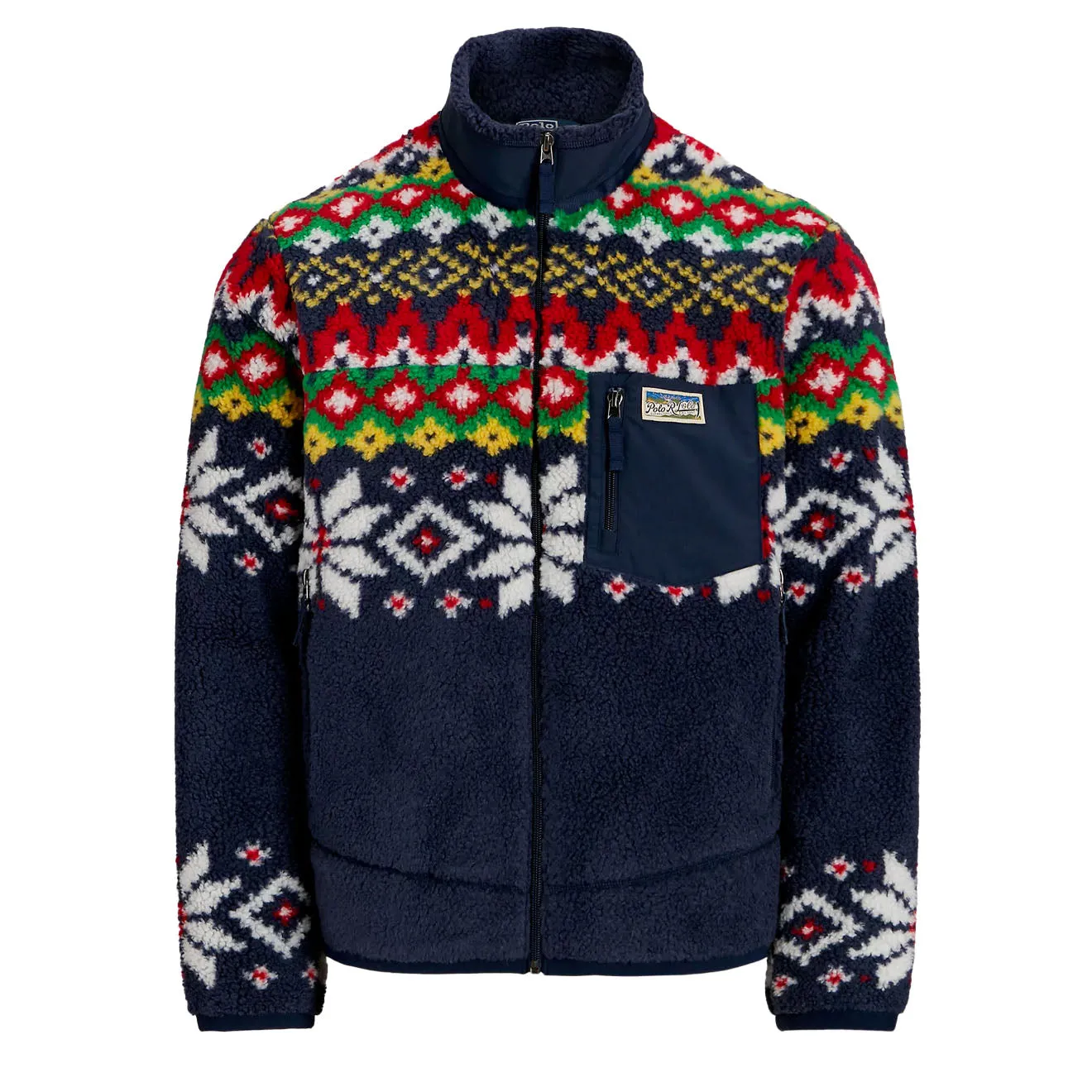 Ralph Lauren Snowflake Fairisle Cruise Navy Jumper