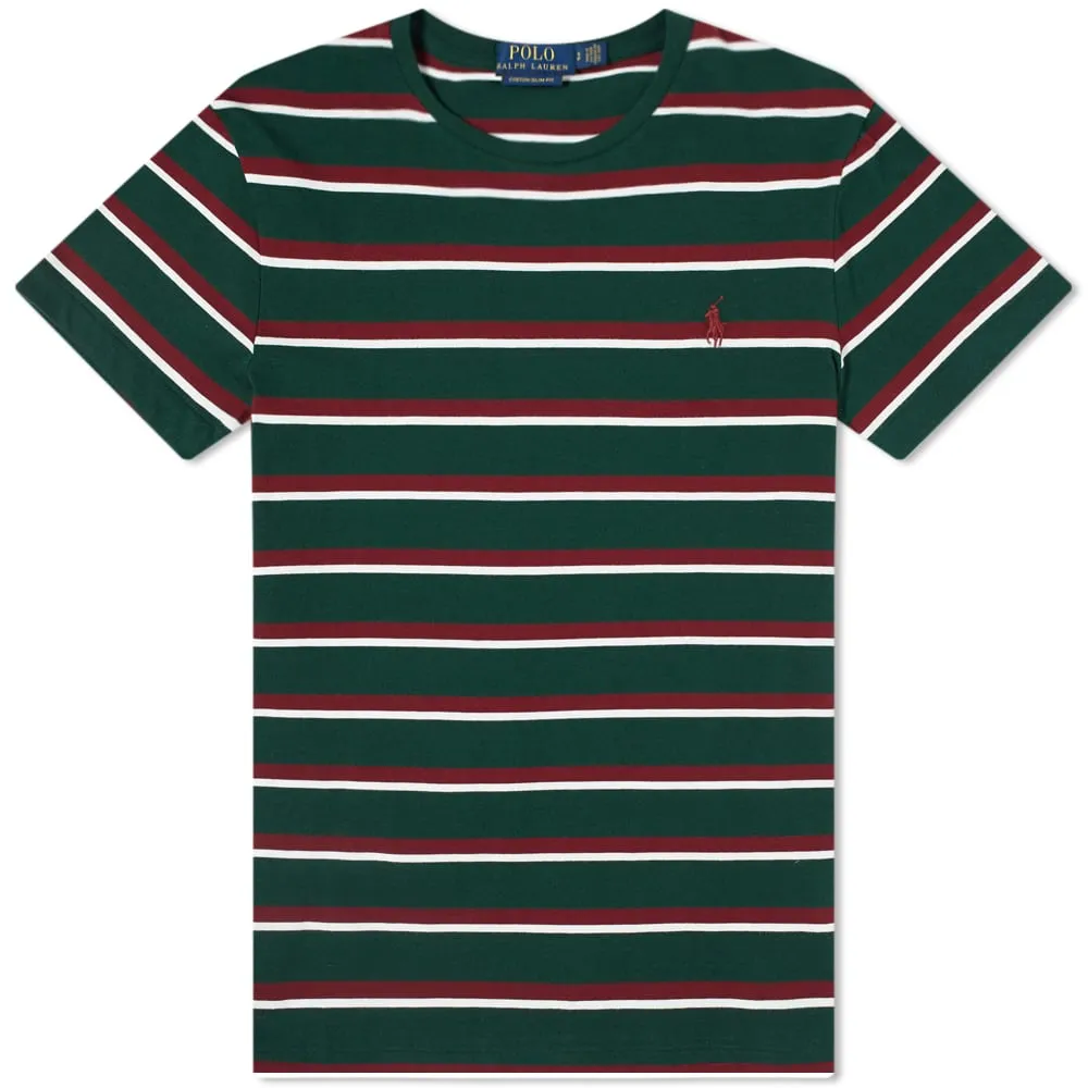 Polo Ralph Lauren Stripe Tee College Green