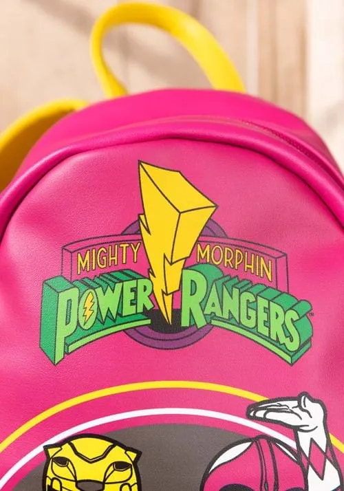 Power Rangers Backpack - Pink & Yellow | TV Show Backpacks