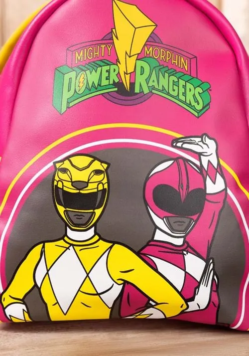 Power Rangers Backpack - Pink & Yellow | TV Show Backpacks