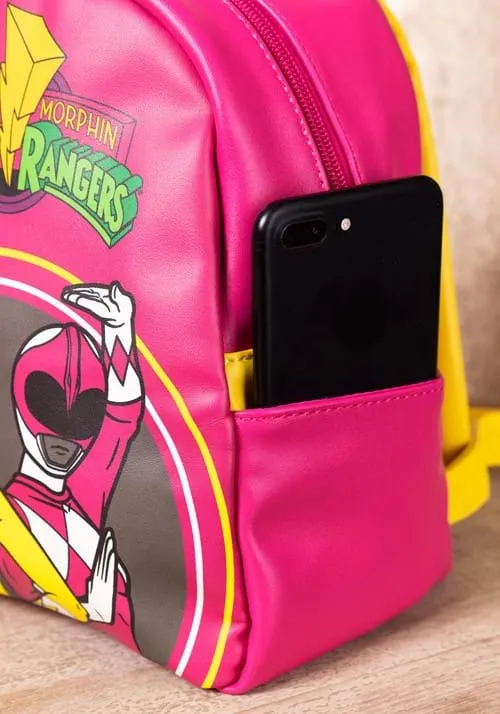 Power Rangers Backpack - Pink & Yellow | TV Show Backpacks