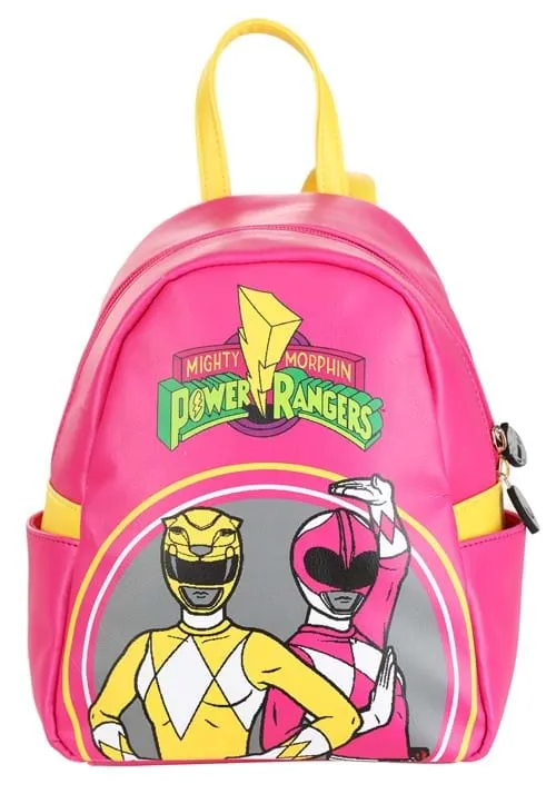 Power Rangers Backpack - Pink & Yellow | TV Show Backpacks