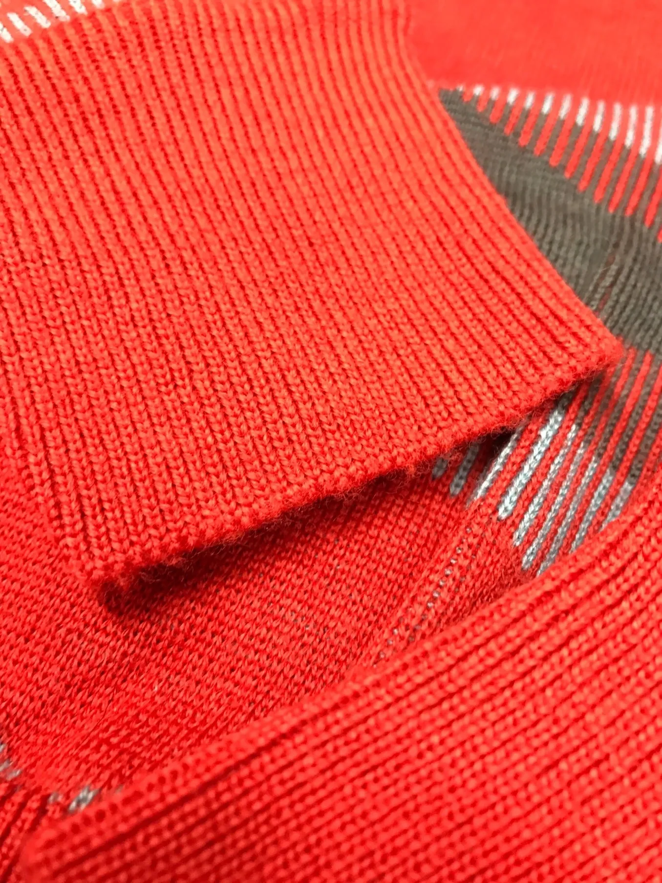 [Pre-owned] ISSEY MIYAKE [OLD] Vintage Knit / Pattern Knit / Crew Neck Knit