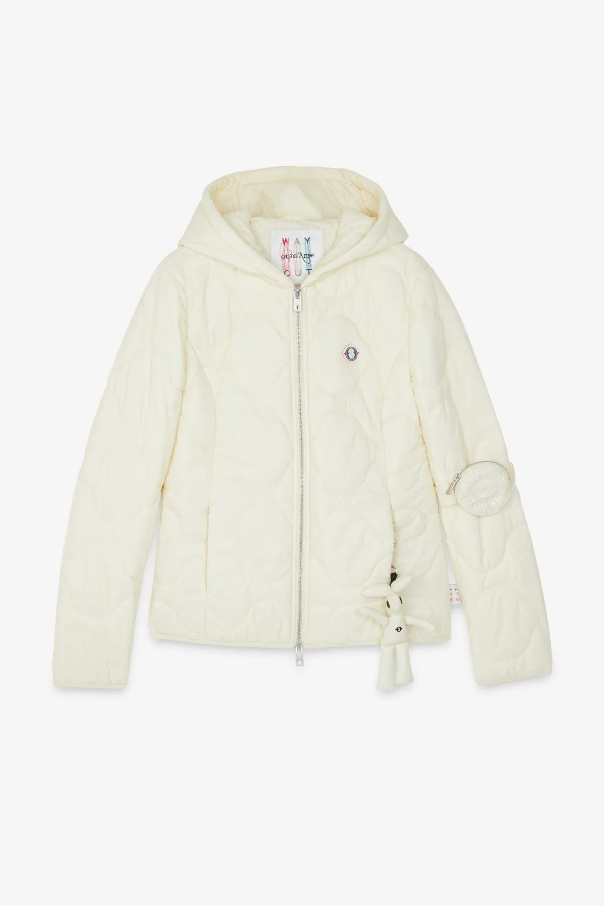 Puffer jacket with hood