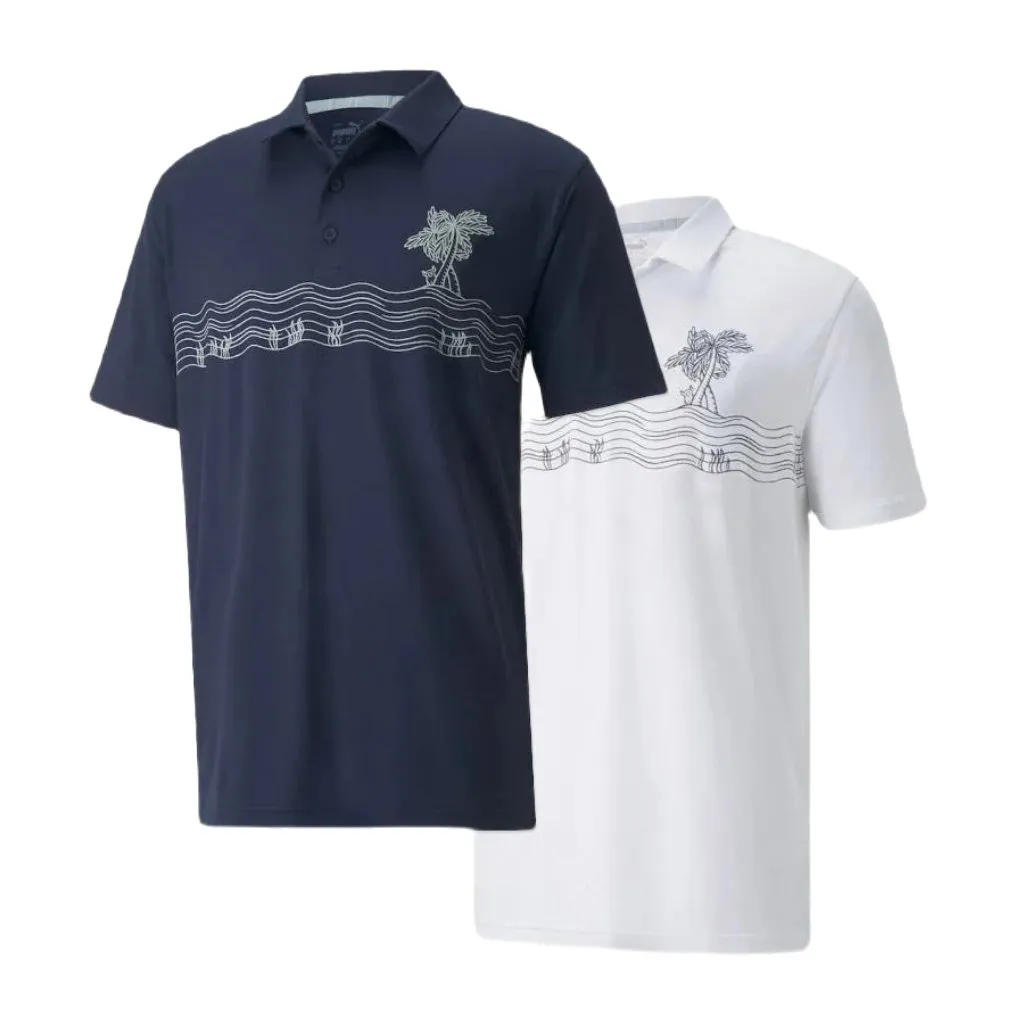 Puma Men's Golf Polo with CLOUDSPUN Technology