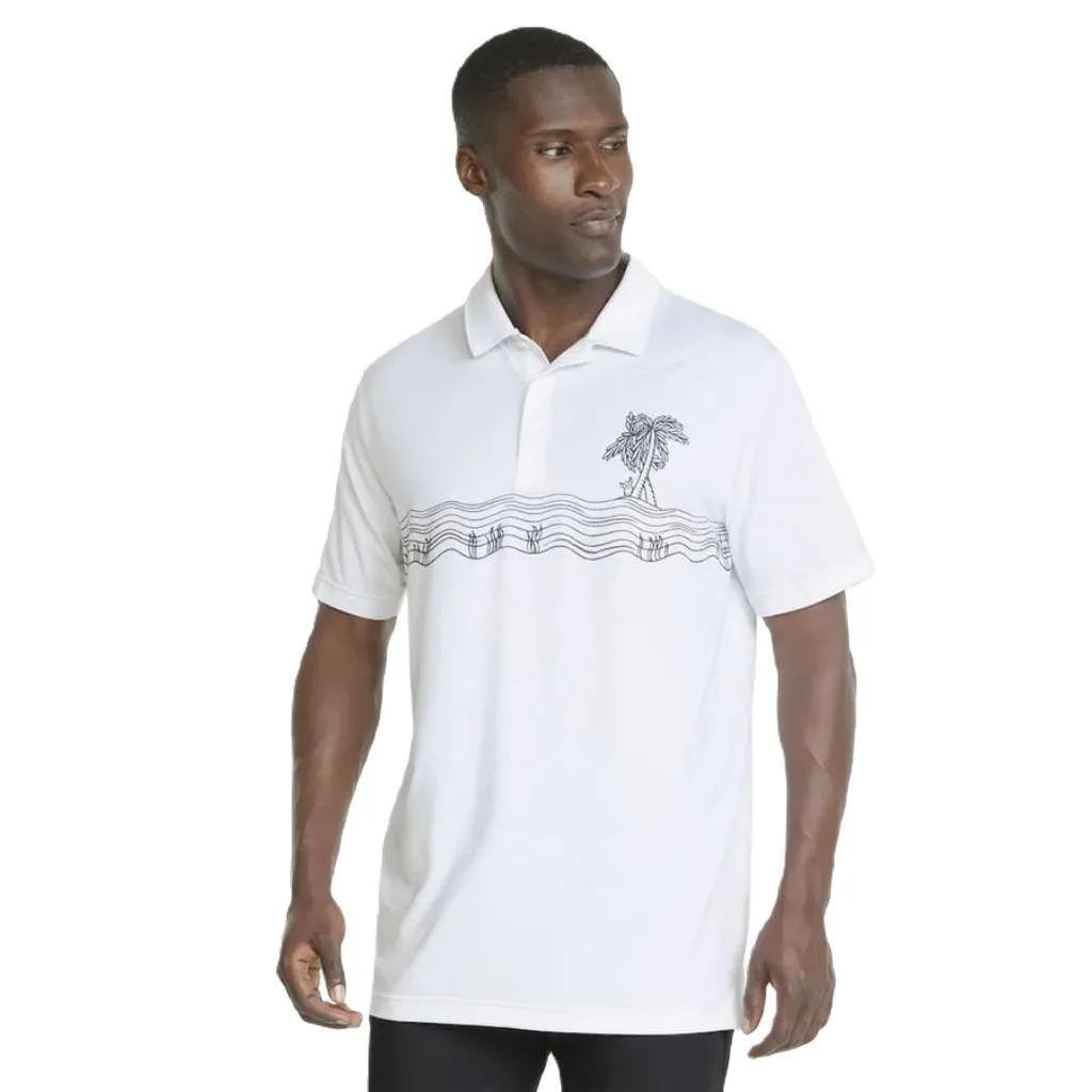 Puma Men's Golf Polo with CLOUDSPUN Technology