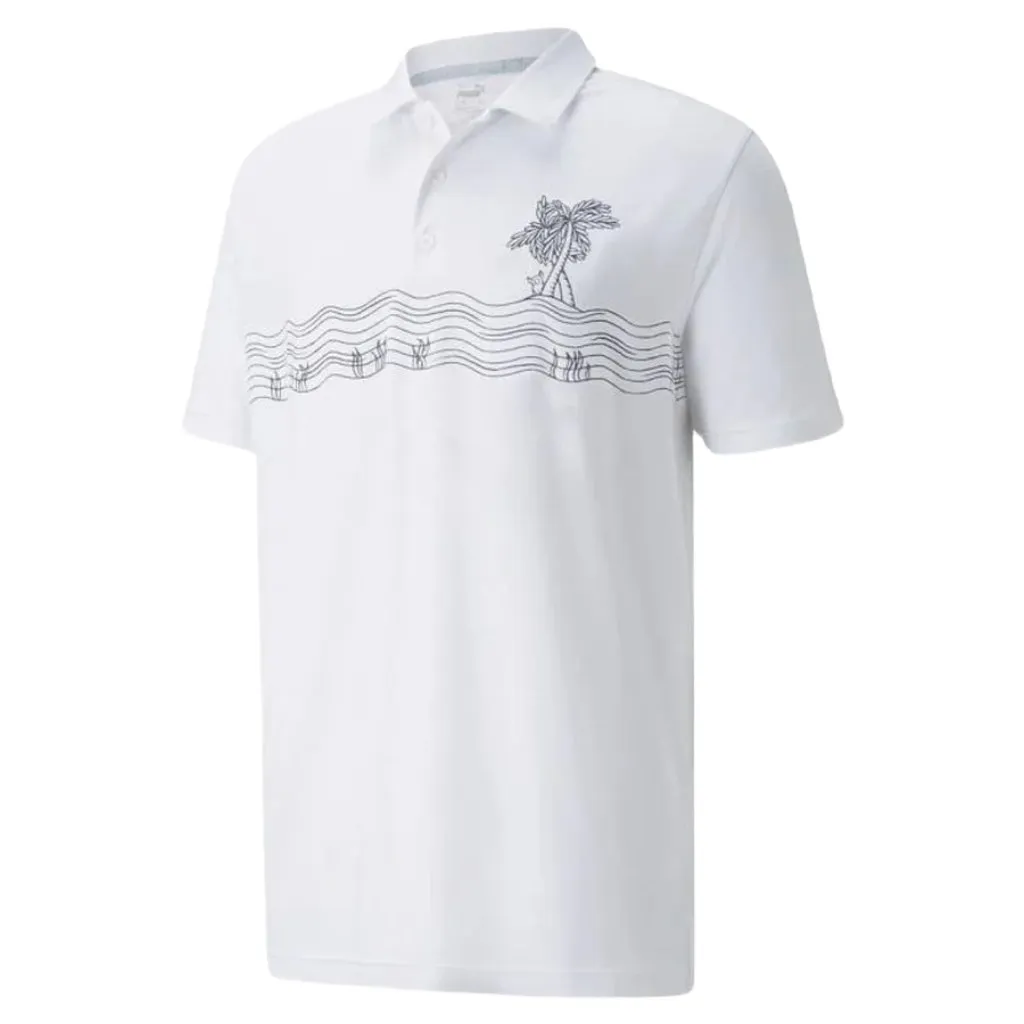 Puma Men's Golf Polo with CLOUDSPUN Technology