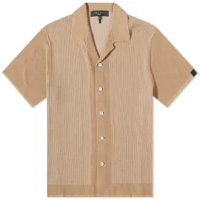 Rag & Bone Harvey Knit Vacation Shirt Khaki