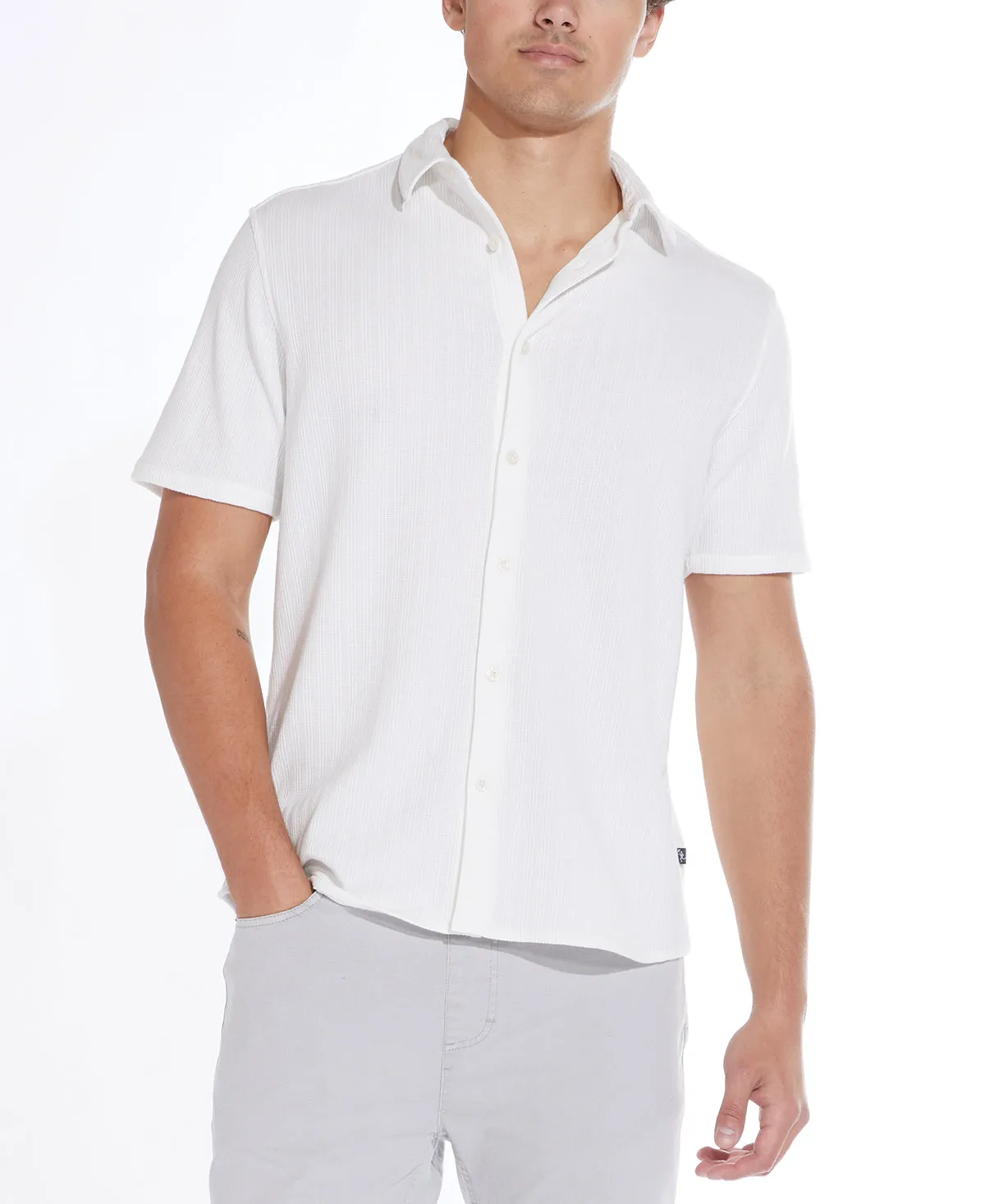 White Knit Shirt from Rancho - Shop Now!