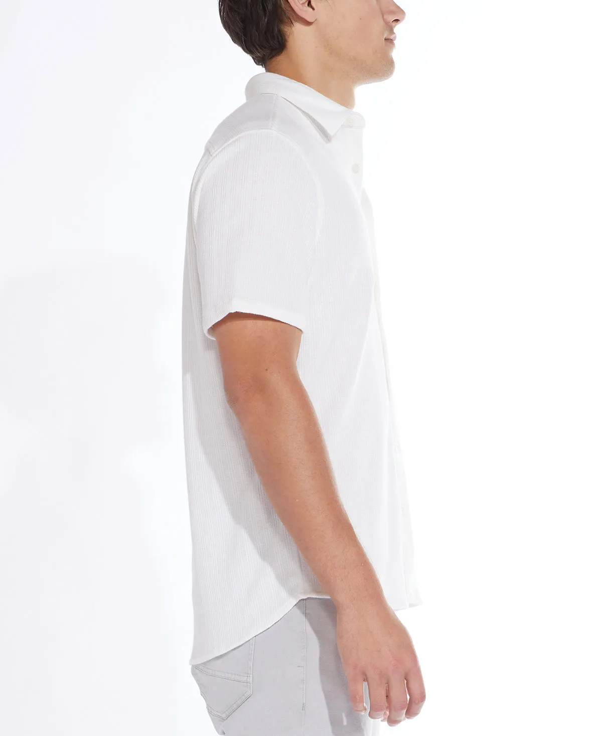 White Knit Shirt from Rancho - Shop Now!