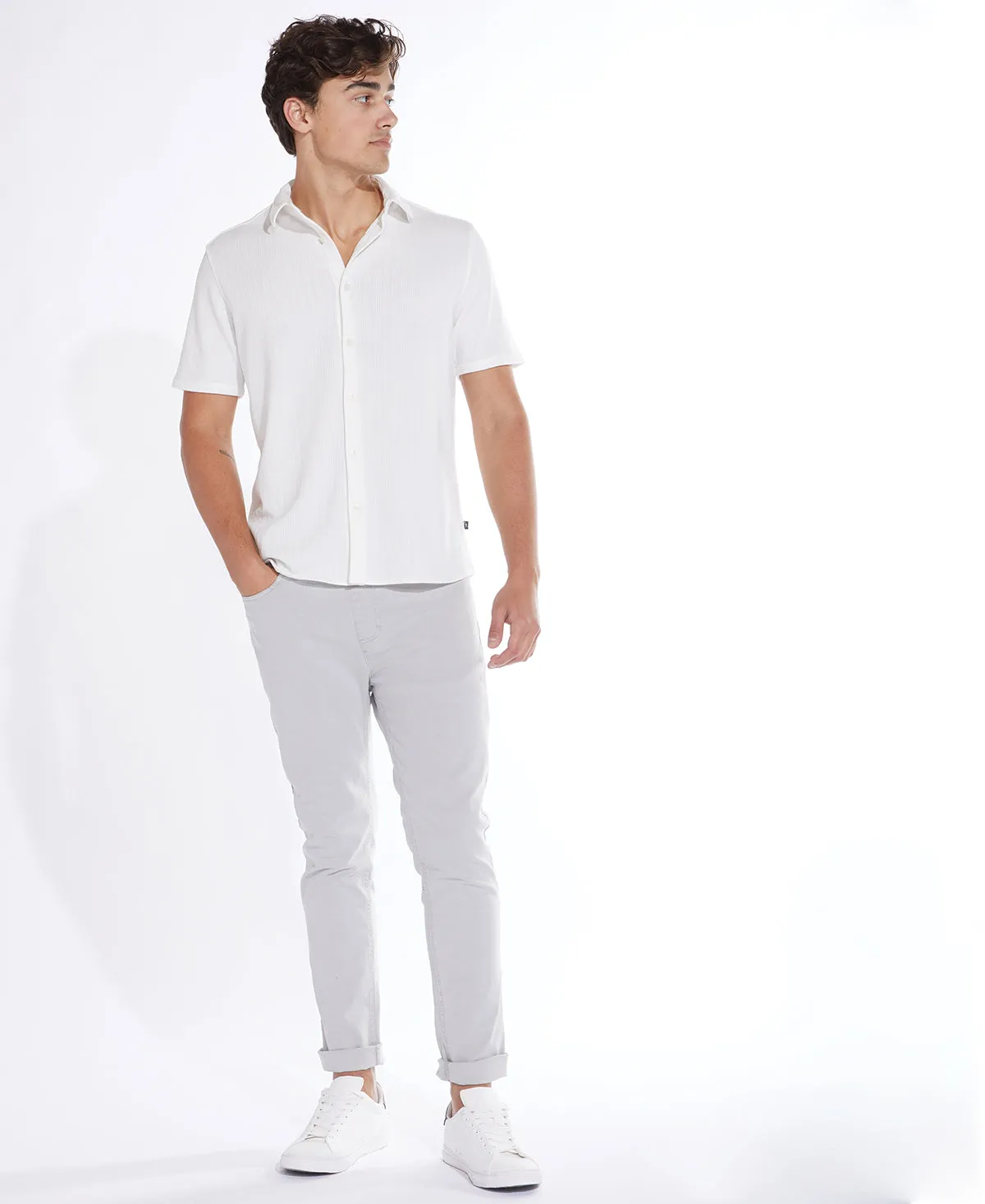 White Knit Shirt from Rancho - Shop Now!