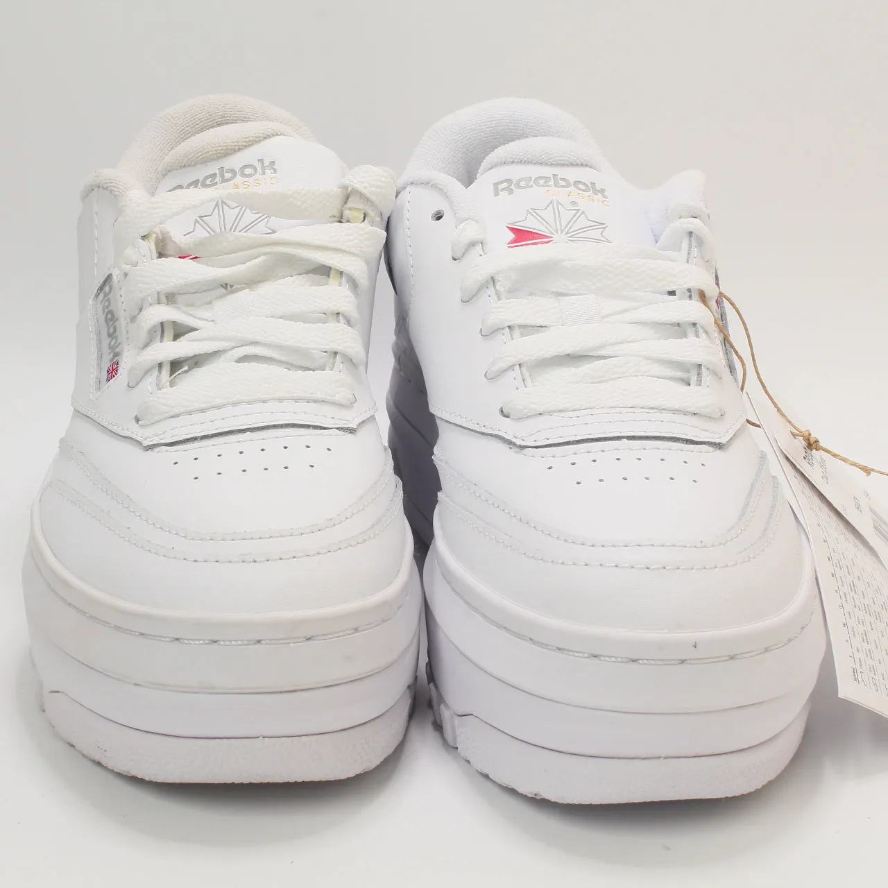 Reebok Club C Double Extra White Pure Grey Shoes - UK Size 4