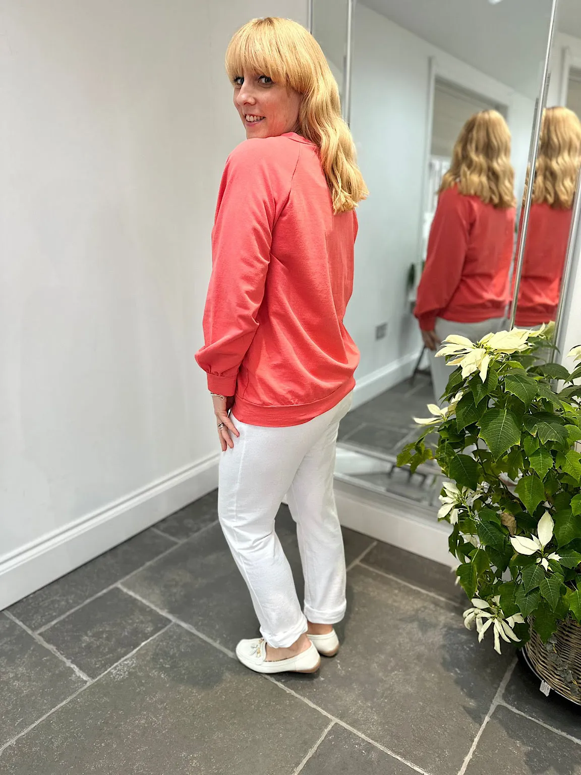 Reema Coral Sweatshirt