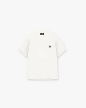 Represent X Belstaff Patch T-Shirt - Flat White