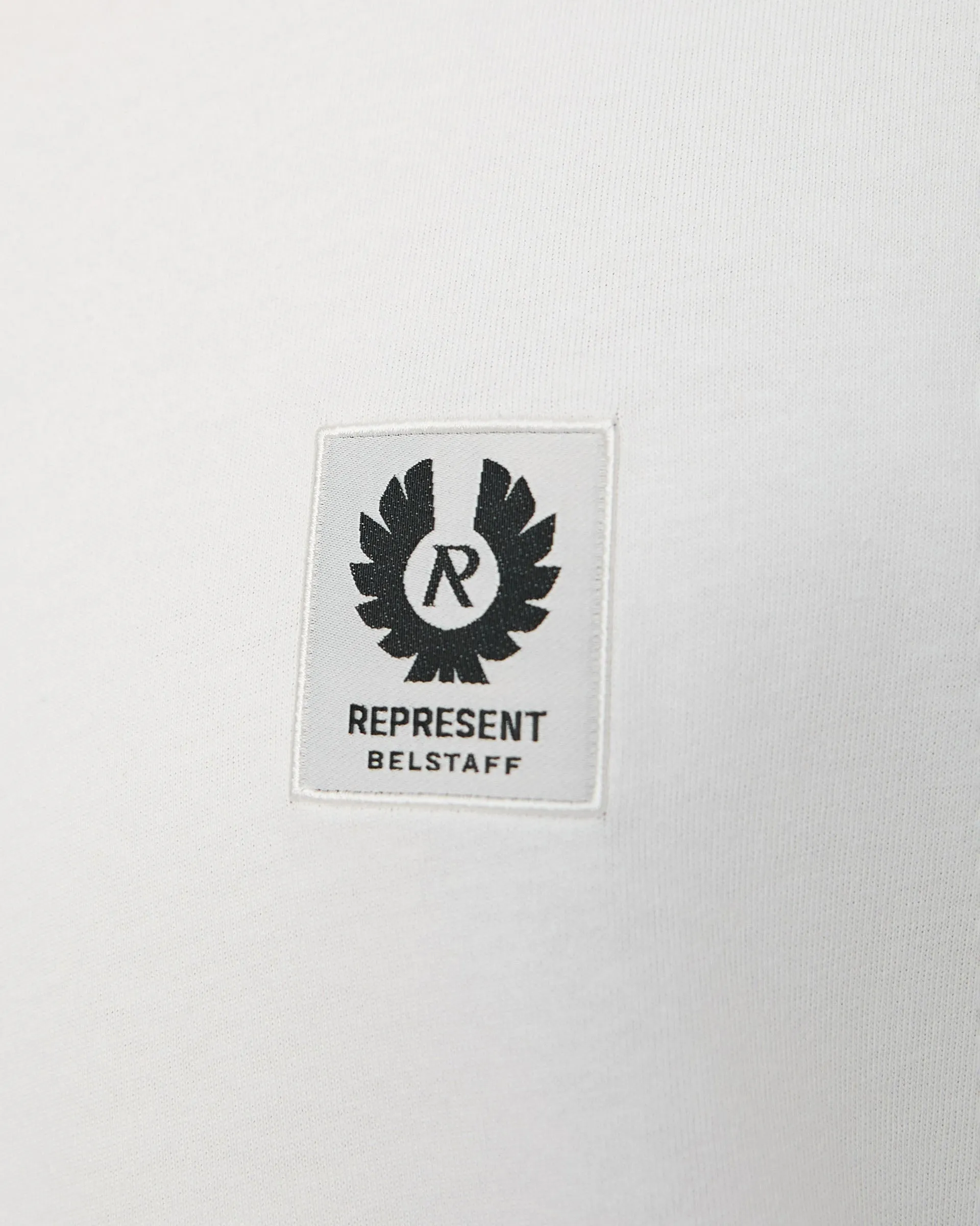 Represent X Belstaff Patch T-Shirt - Flat White