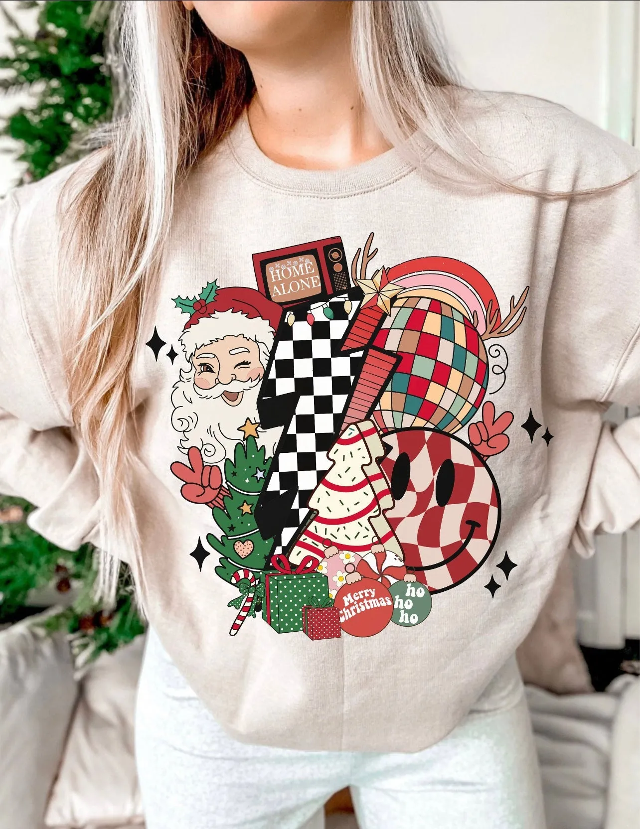 Retro Christmas Sweatshirt