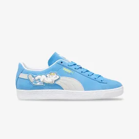 RIPNDIP Blue Suede Sneakers - Regal Blue/White