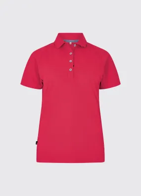 Riviera Women's Technical Polo - Red