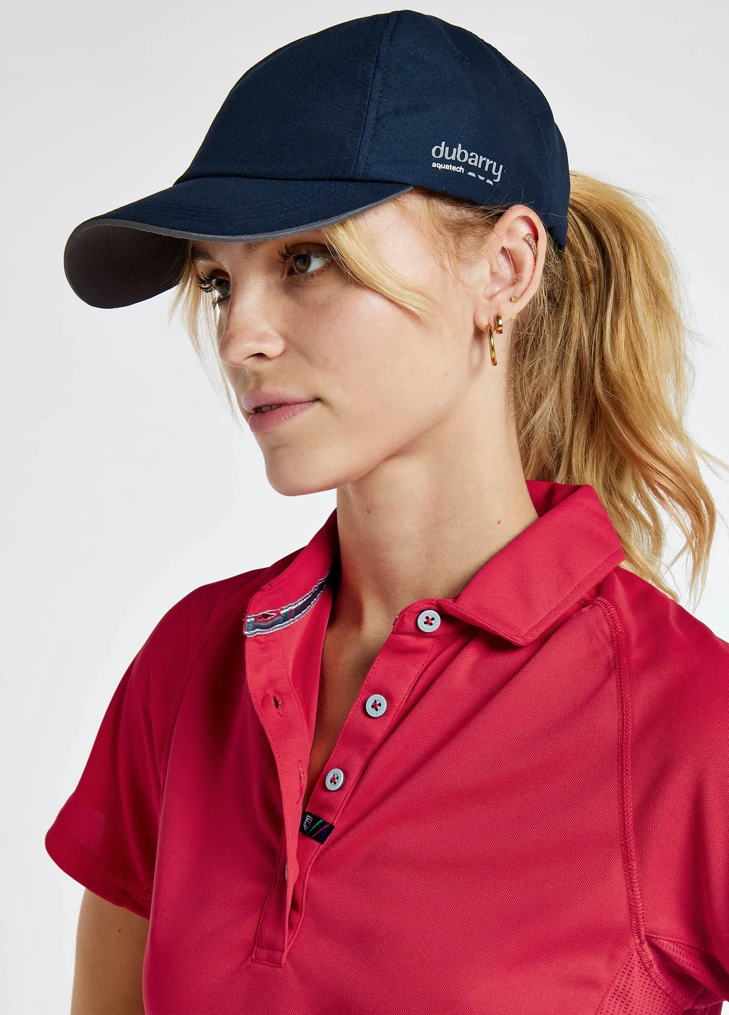 Riviera Women's Technical Polo - Red