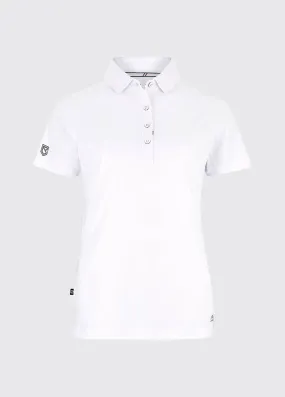 Riviera Women's Technical Polo - White