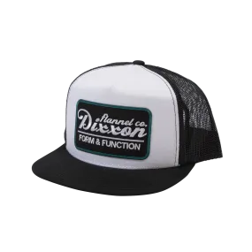 Roadside Flat Bill Trucker Snapback - Black