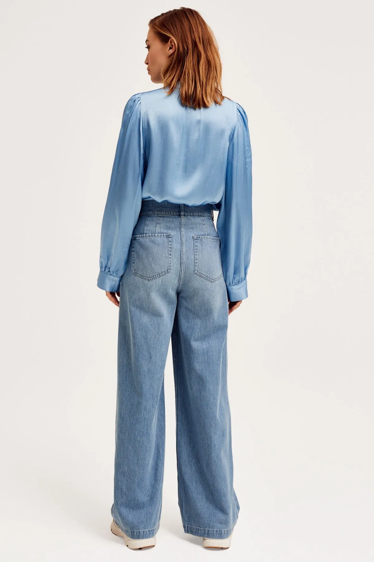 Roda Wide Leg Denim Jeans