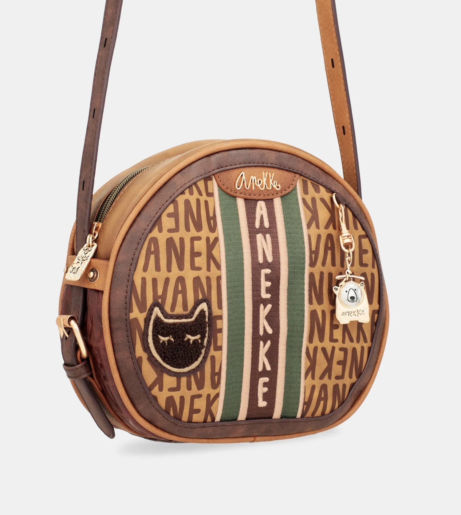 Round shoulder bag with Urban logo