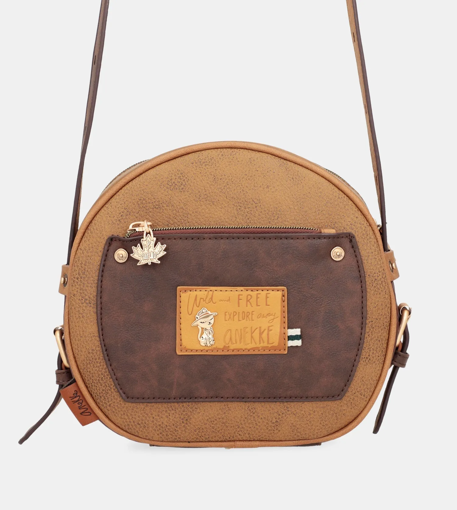 Round shoulder bag with Urban logo