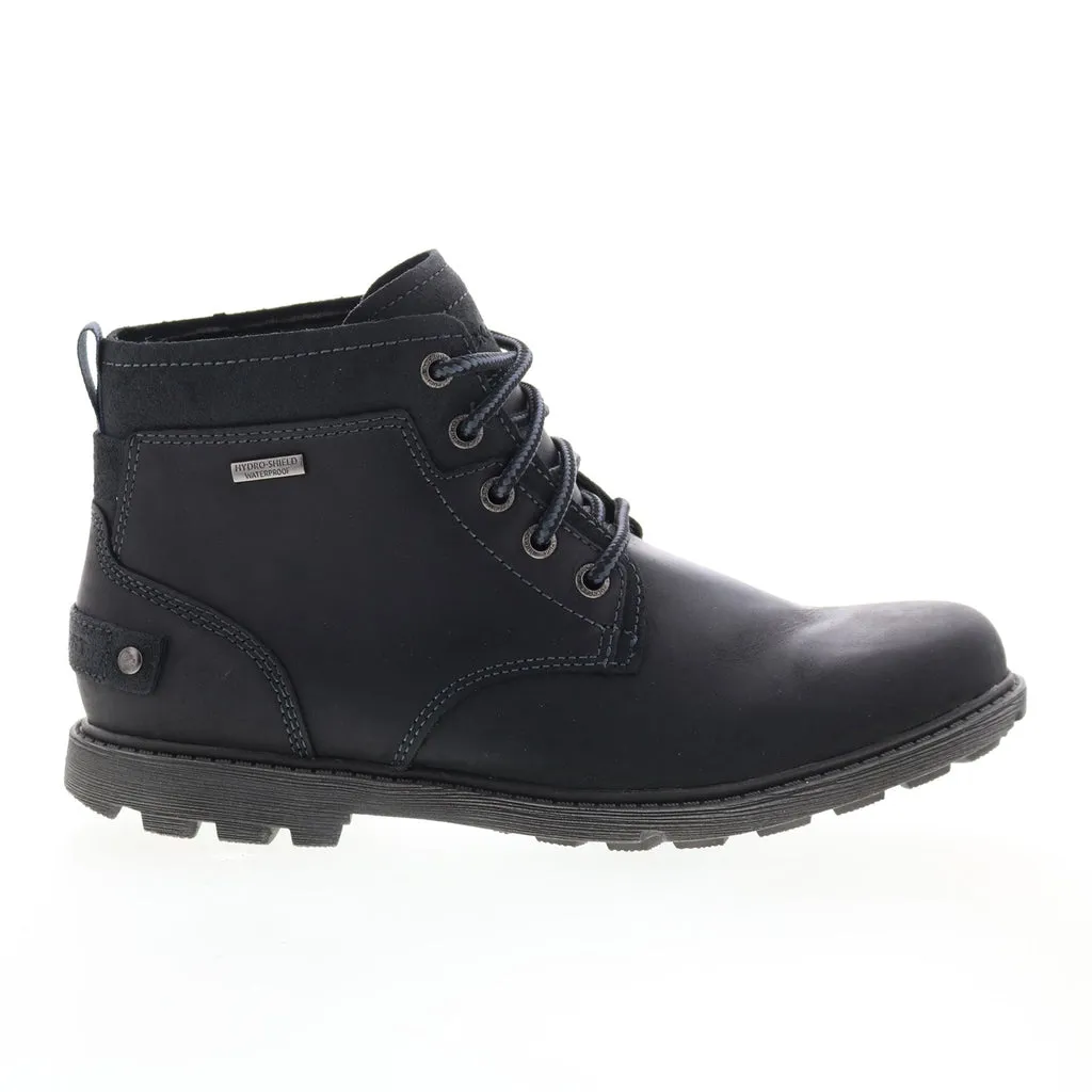 Rugged Bucks II Waterproof Chukka Mens Black Boots