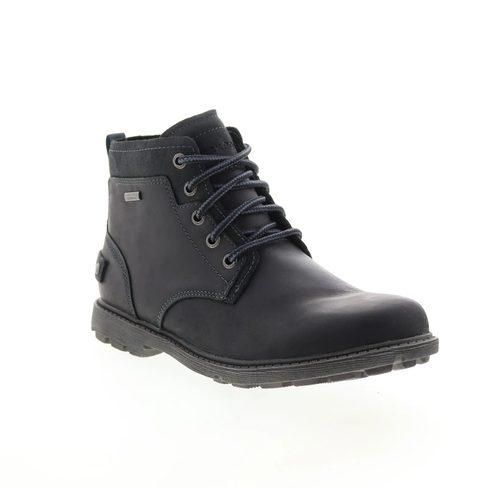 Rugged Bucks II Waterproof Chukka Mens Black Boots