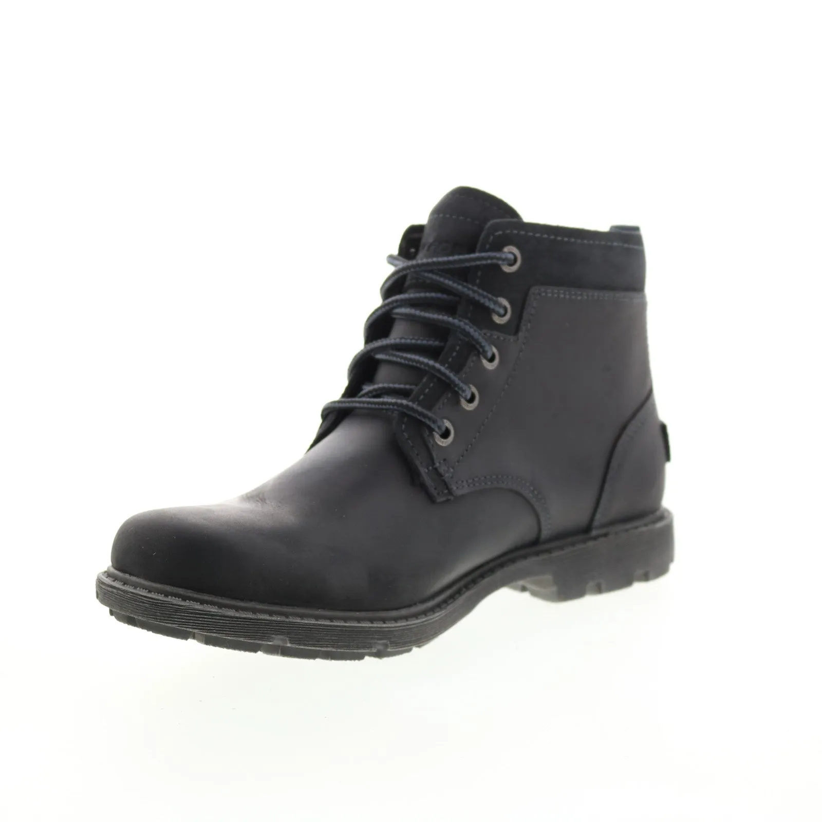 Rugged Bucks II Waterproof Chukka Mens Black Boots