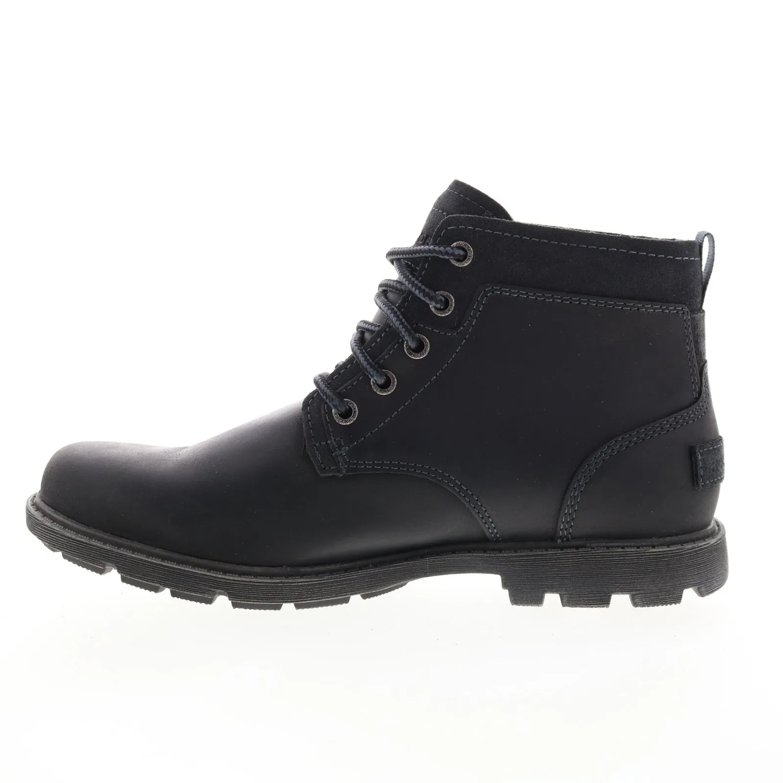 Rugged Bucks II Waterproof Chukka Mens Black Boots