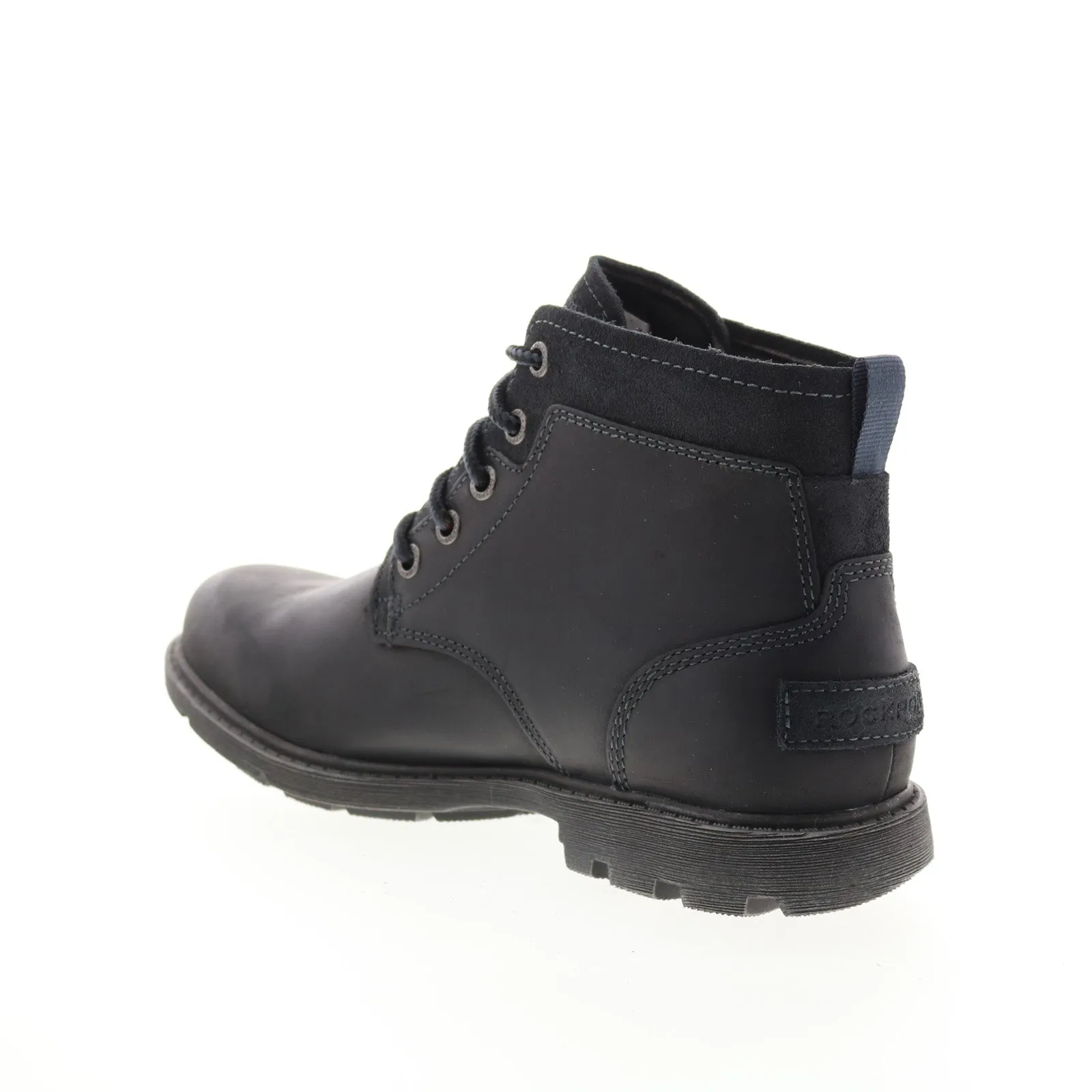 Rugged Bucks II Waterproof Chukka Mens Black Boots