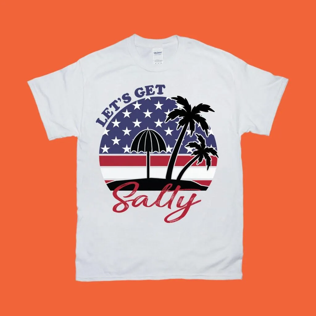 Saltwater USA Flag T-Shirts