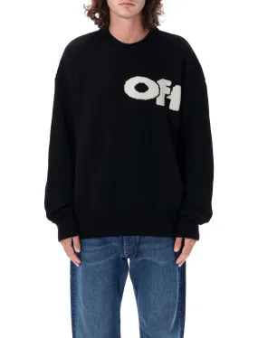 SHARED LOGO KNIT CREWNECK