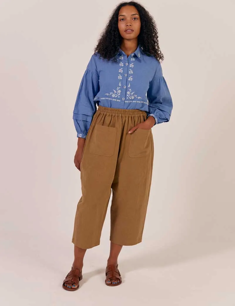 Sideline Mary Trousers Toffee