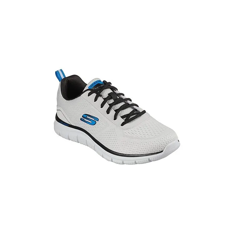 SKECHERS 232399 TRACK-RIPKENT Athletic Shoes White and Black