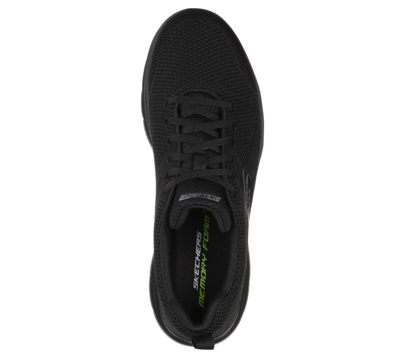 Skechers Summits Brisbane Trainers Black Textile