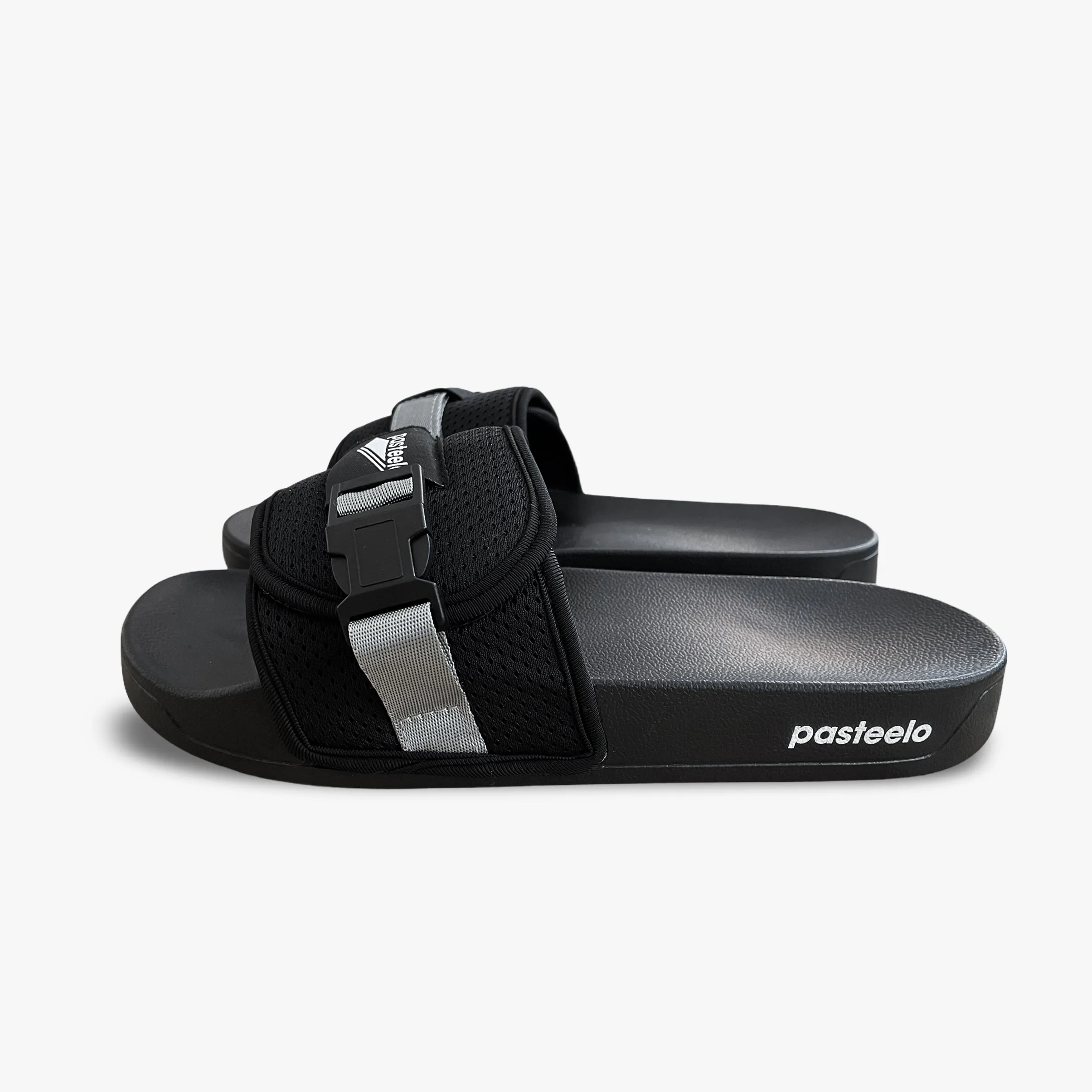 SPORTS SLIDES - BLACK/BLACK