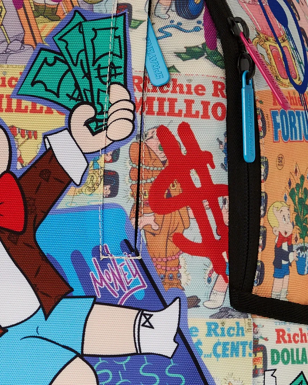 Sprayground Richie Rich Backpack and Street Art - B6417