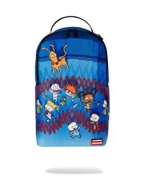 Sprayground Rugrats Playpen Sharkmouth DLXSR Backpack B6337 - Rugrats Playpen Sharkmouth Backpack.