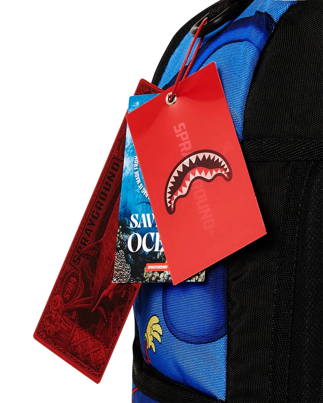 Sprayground Rugrats Playpen Sharkmouth DLXSR Backpack B6337 - Rugrats Playpen Sharkmouth Backpack.