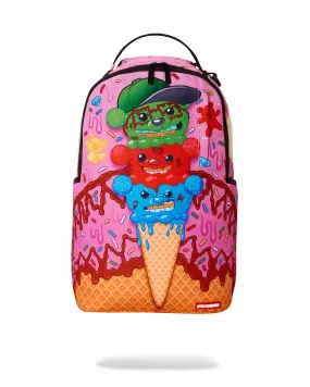 Sprayground Shark Melt DLXSR Backpack - Yum Yum Design