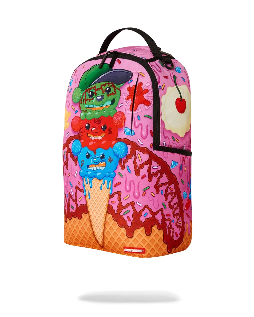 Sprayground Shark Melt DLXSR Backpack - Yum Yum Design