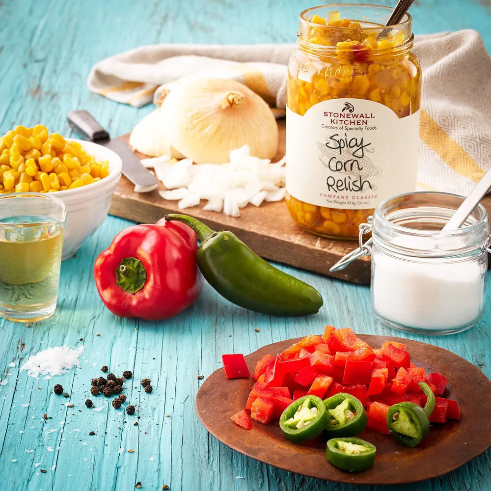 STONEWALL KITCHEN-SPICY CORN RELISH