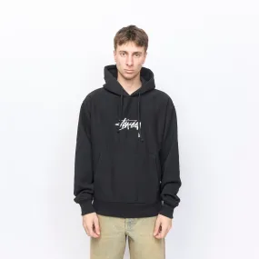 Stussy - Stock Logo App. Hood (Black)