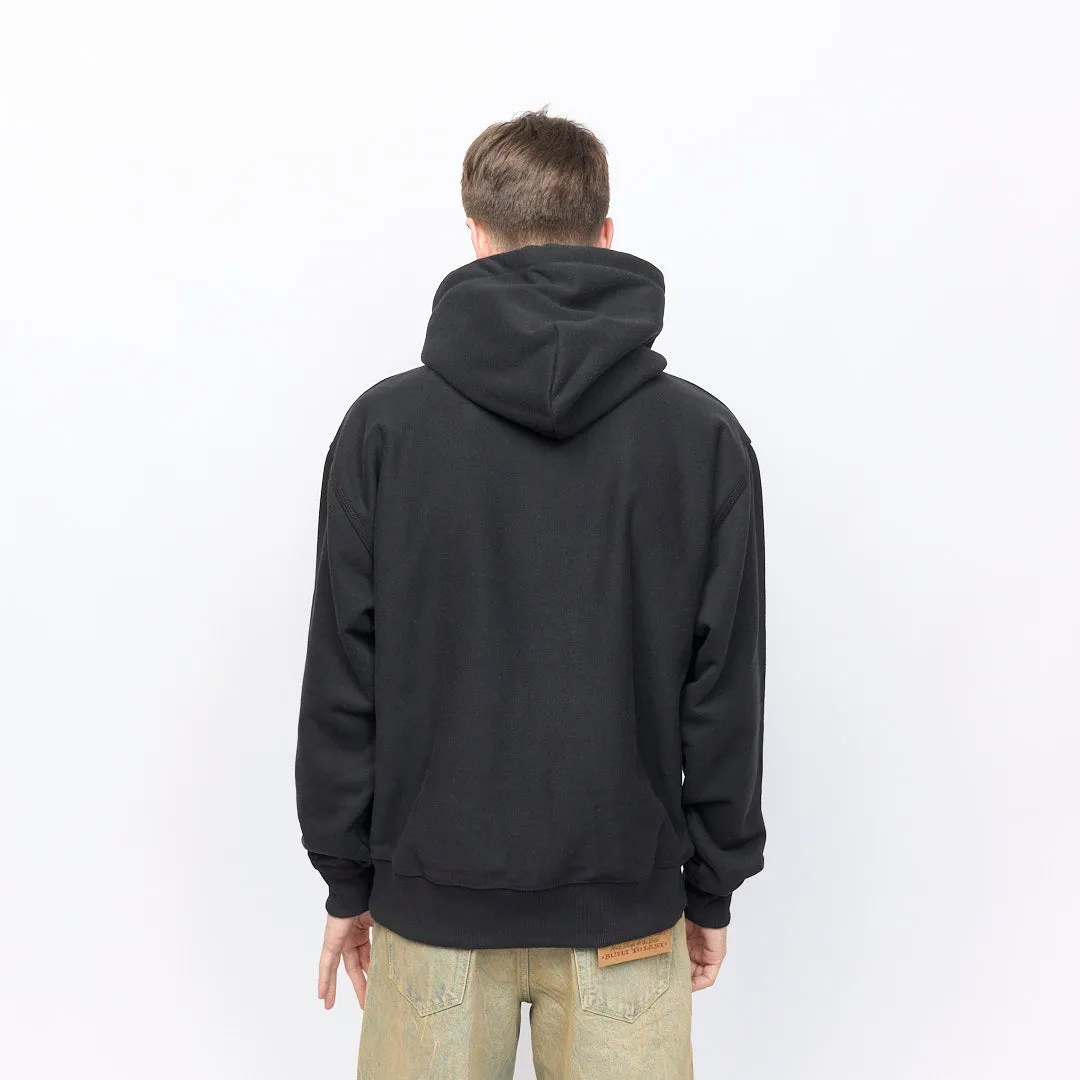 Stussy - Stock Logo App. Hood (Black)