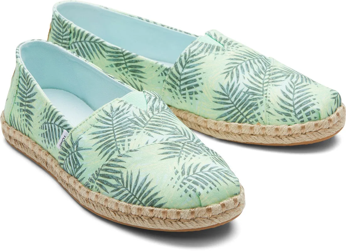 Stylish summer-themed espadrilles