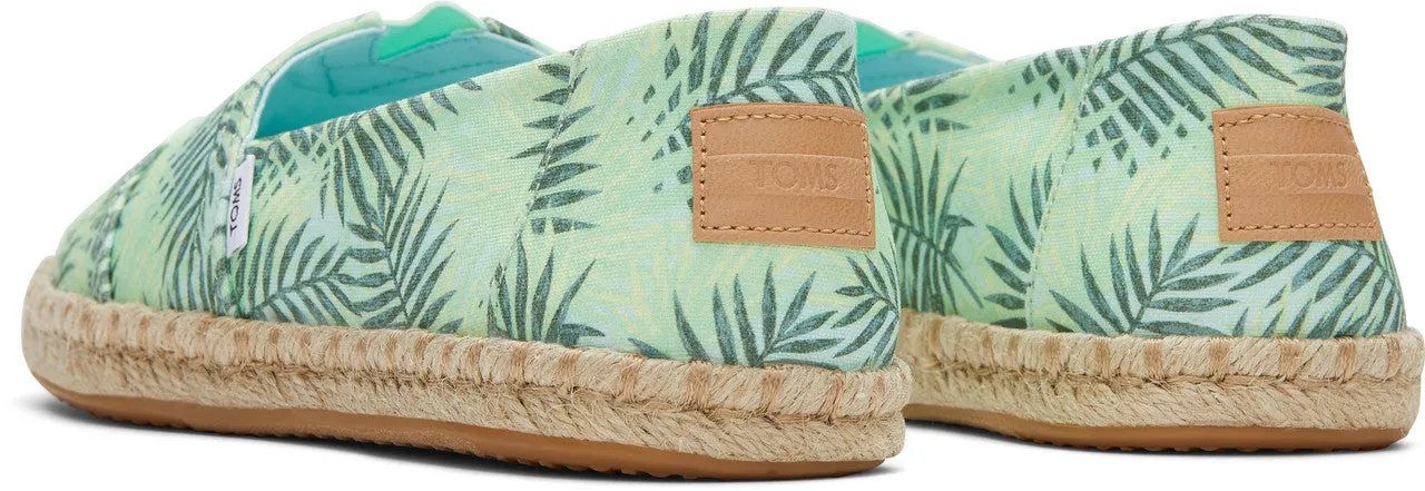 Stylish summer-themed espadrilles