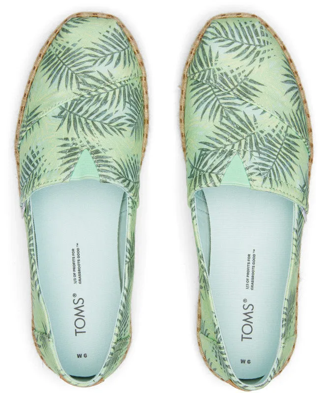 Stylish summer-themed espadrilles